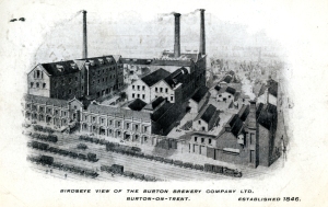 Burton Brewery Company 1904 postcard LFP